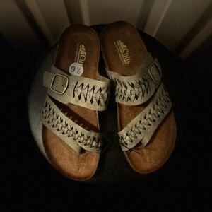 2 strap bohemian style sandals